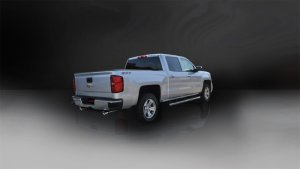 Chevrolet Silverado 1500 Performance Exhaust - Dual Rear - CORSA Performance - Cat Back - Polished - `14-`19